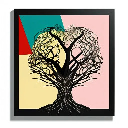 Twisted trees, gnarled roots