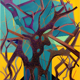 Twisted trees, gnarled roots